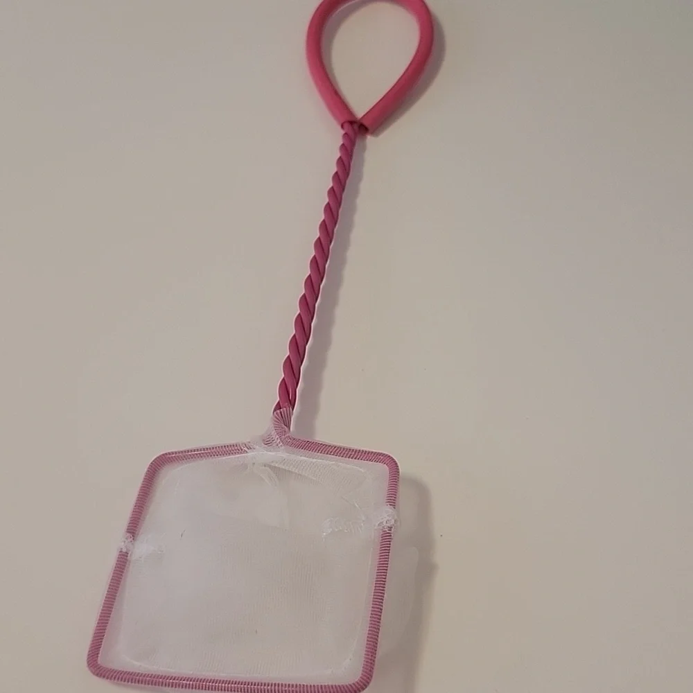Pink Fish Net with Handle